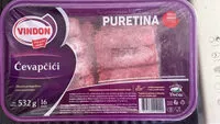 Mängden socker i ćevapčići