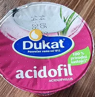 Mängden socker i Acidofil