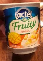 Mängden socker i Lactel Fruity Mango