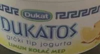 Mängden socker i grčki tip jogurta limun kolač med