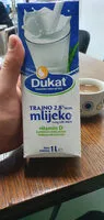 Mängden socker i Trajno mlijeko