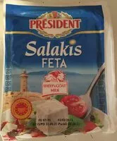 Mängden socker i Salakis Feta