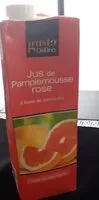 Mängden socker i Jus de pamplemouse rose