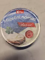 Mängden socker i Mliječni namaz classic