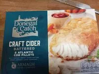 Mängden socker i Cider battered Cod