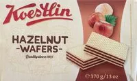 Mängden socker i Hazelnut wafer