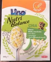 Mängden socker i Lino nutri balance chia