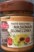 Mängden socker i Pasta warzywna z nasionami słonecznika