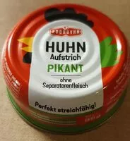 Mängden socker i Hugo Aufstrish pikant