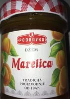 Mängden socker i Dzem marelica