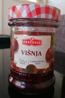 Mängden socker i Extra džem višnja