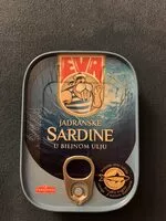 Mängden socker i Jadranske sardine u biljnim ulju