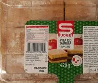Mängden socker i Pita of jabuka