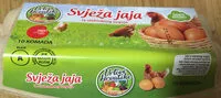 Mängden socker i svježa jaja iz slobodnog uzgoja