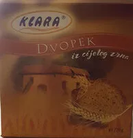 Socker och näringsämnen i Klara