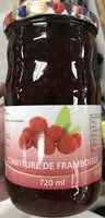Mängden socker i Confiture de framboises