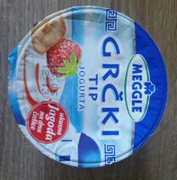 Mängden socker i Grški tip jogurta - jagoda