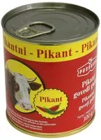 Mängden socker i Podravka Pikant Govedji Gulas