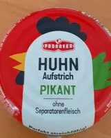 Mängden socker i Huhn Aufstrich pikant