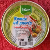 Mängden socker i Namaz od povrća s maslinama