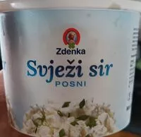 Mängden socker i Svježi posni sir