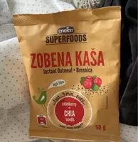 Mängden socker i Zobena Kasa Instant Oatmeal cranberry + chia