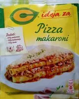Mängden socker i C ideja za Pizza makaroni