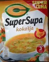 Mängden socker i C SuperSupa kokošja
