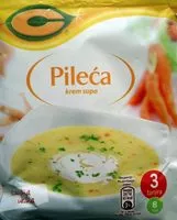Mängden socker i C Pileća krem supa