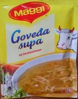 Mängden socker i Goveđa supa sa testeninom