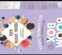 Mängden socker i Boom Box Forest Berries & Almonds