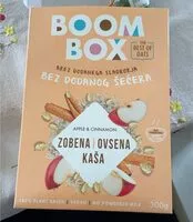 Mängden socker i Boom box oatmeal