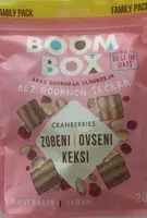 Mängden socker i boom box cranberries zobeni keksi