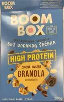 Mängden socker i Boom Box Chocolate Granola