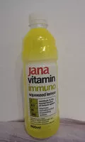 Mängden socker i Jana Vitamin immuno squeezed lemon