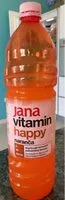 Mängden socker i Jana vitamin happy orange