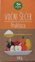 Mängden socker i Voćni šećer: fruktoza