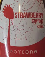 Mängden socker i STRAWBERY SYRUP