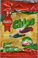 Mängden socker i Chips X-Cut, hagymás-tejfölös ízű