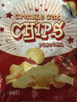 Mängden socker i crinkle cut chips paprika