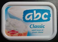 Mängden socker i abc classic svježi krem sir