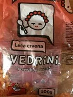 Mängden socker i Leća crvena