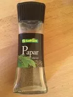 Mängden socker i Papar crnu miljeveni