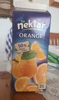 Mängden socker i Nektar orange