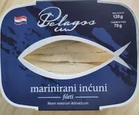 Mängden socker i marinirai  inćuni fileti