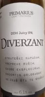 Mängden socker i ddh Juicy IPA Diverzant