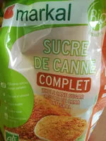 Mängden socker i Sucre de canne complet