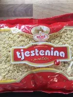 Mängden socker i Tjestenina