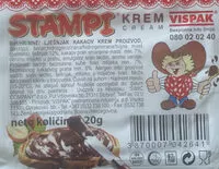 Mängden socker i Stampi - lešnjak kakavov krem