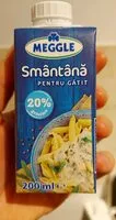 Mängden socker i Smântână pentru gătit MEGGLE